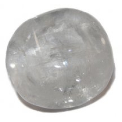 Calcite tumble stone