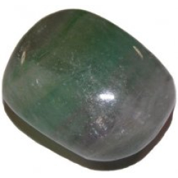 Green Fluorite tumble stone