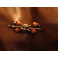 Flexi8 hair clips x-small to medium various coloured beads with flower