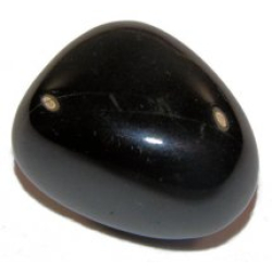 Jade (black) tumble stone Jade (black) tumble stone